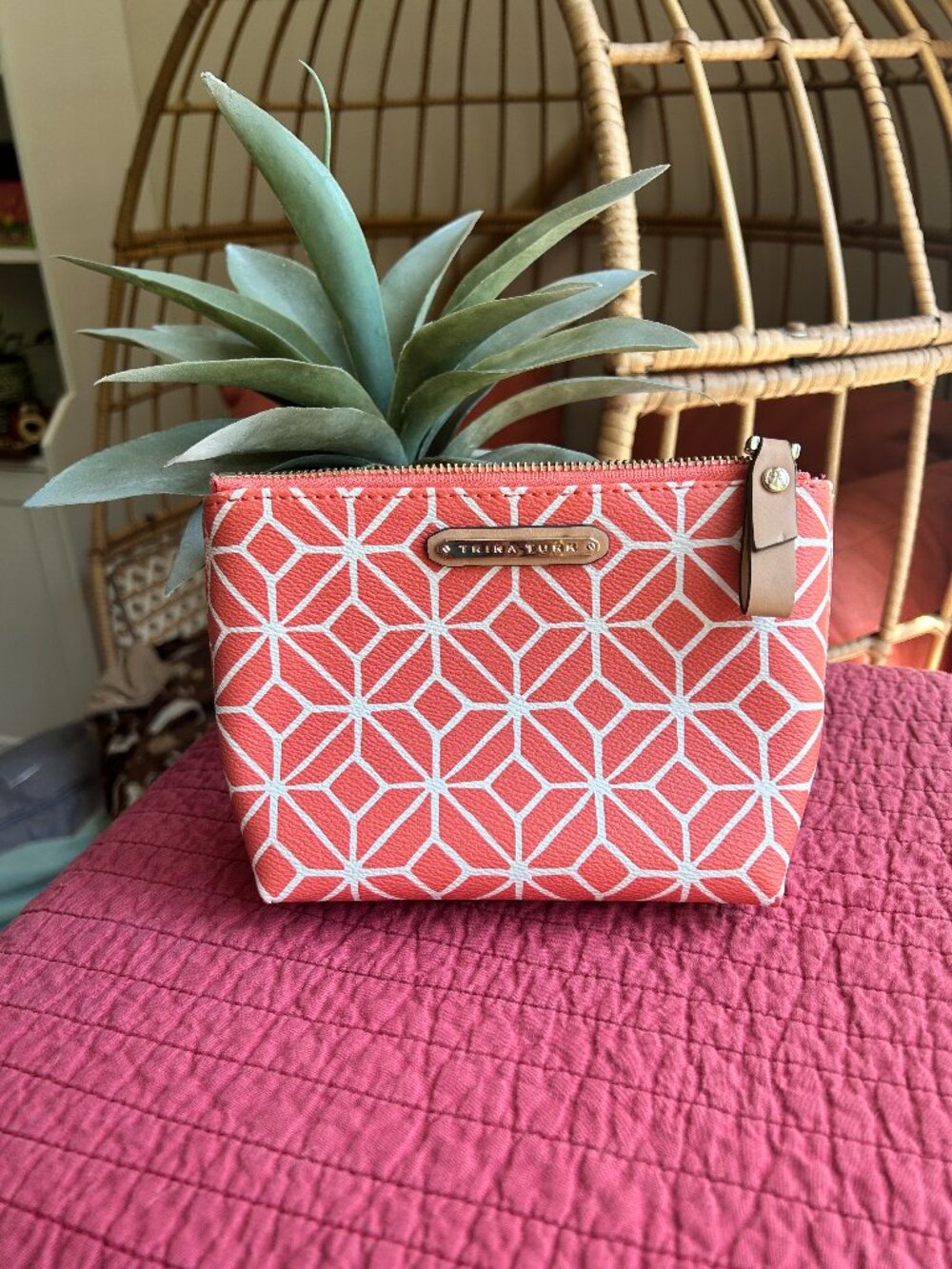 Trina Turk cosmetic pouch